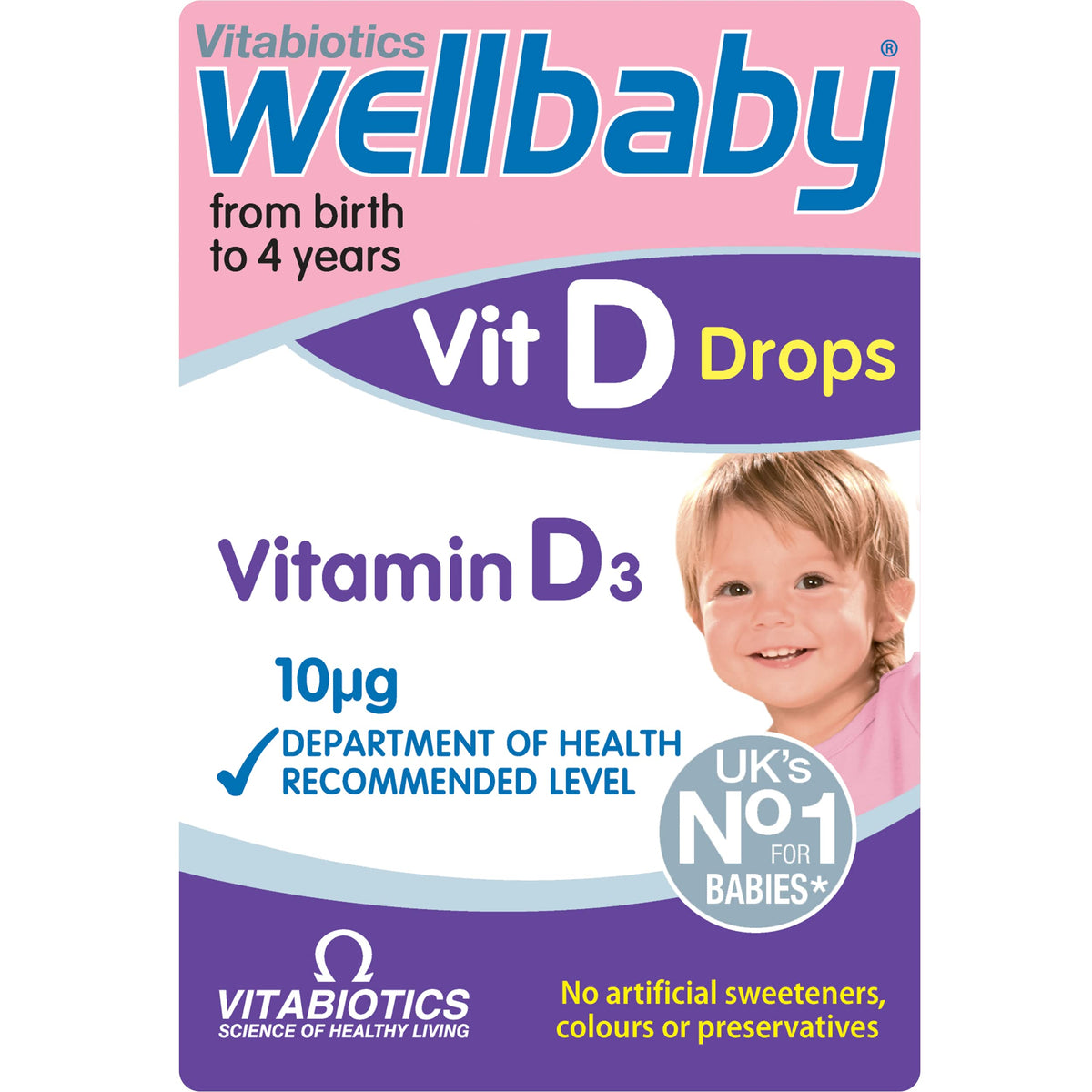Wellbaby Vitamin D Drops bottle 30 ml