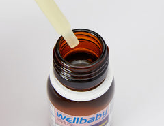 Wellbaby Vitamin D Drops being used for infants
