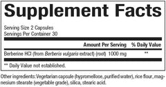 WellBetX Berberine bottle with 60 vegetarian capsules