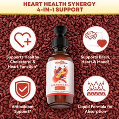Wellcatcher label close-up highlighting red yeast rice and CoQ10
