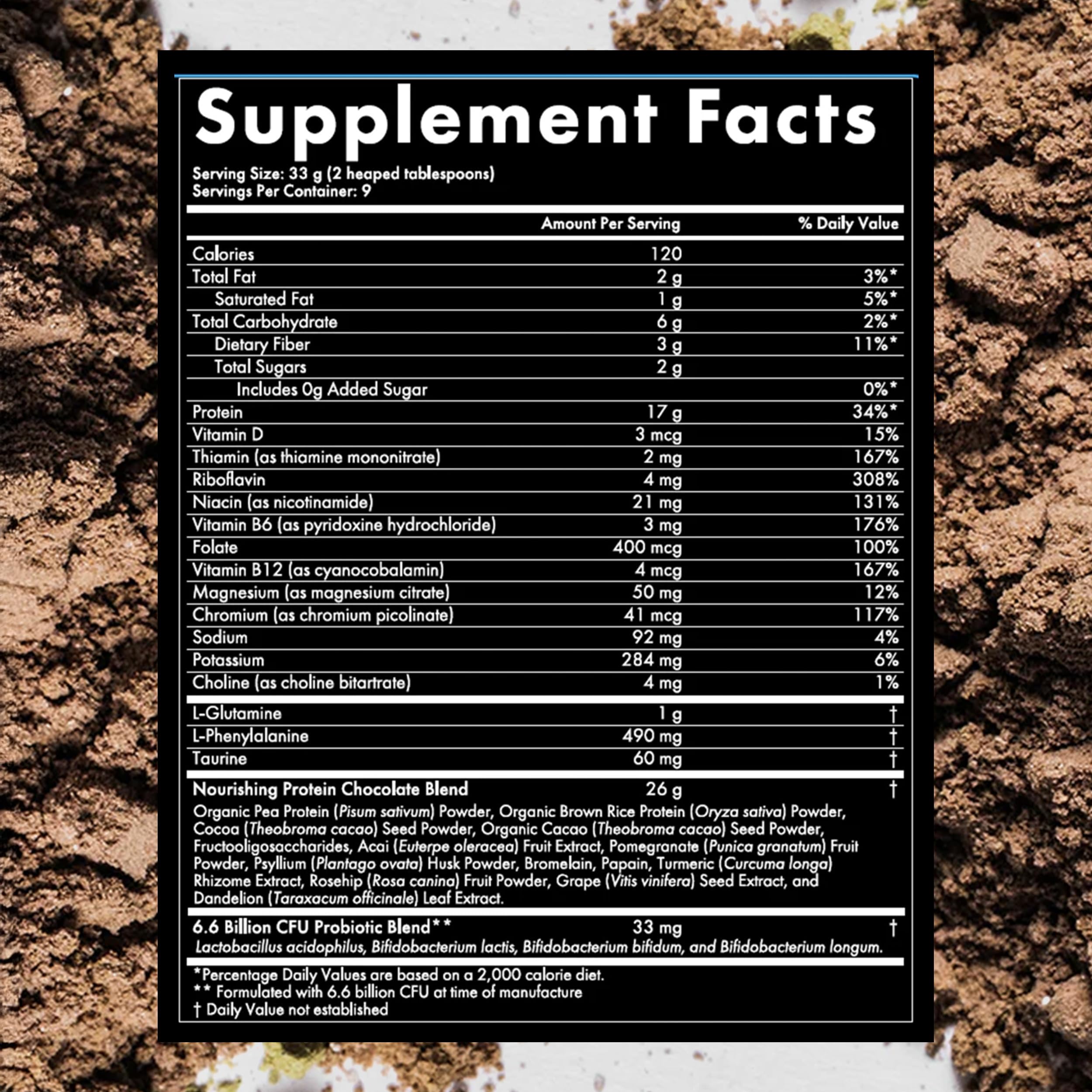 WelleCo chocolate protein smoothie in glass, ideal for morning energy.