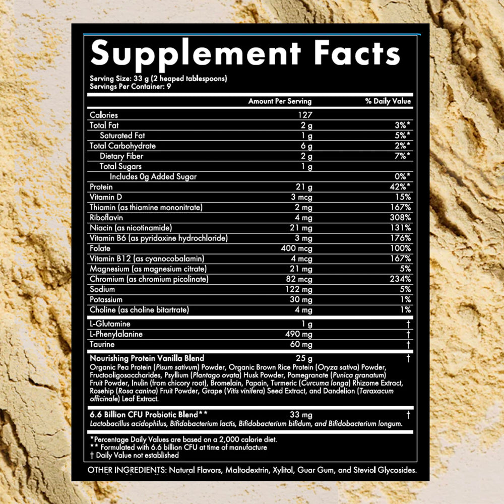 WelleCo protein powder scoop shows convenient serving for post-workout recovery.