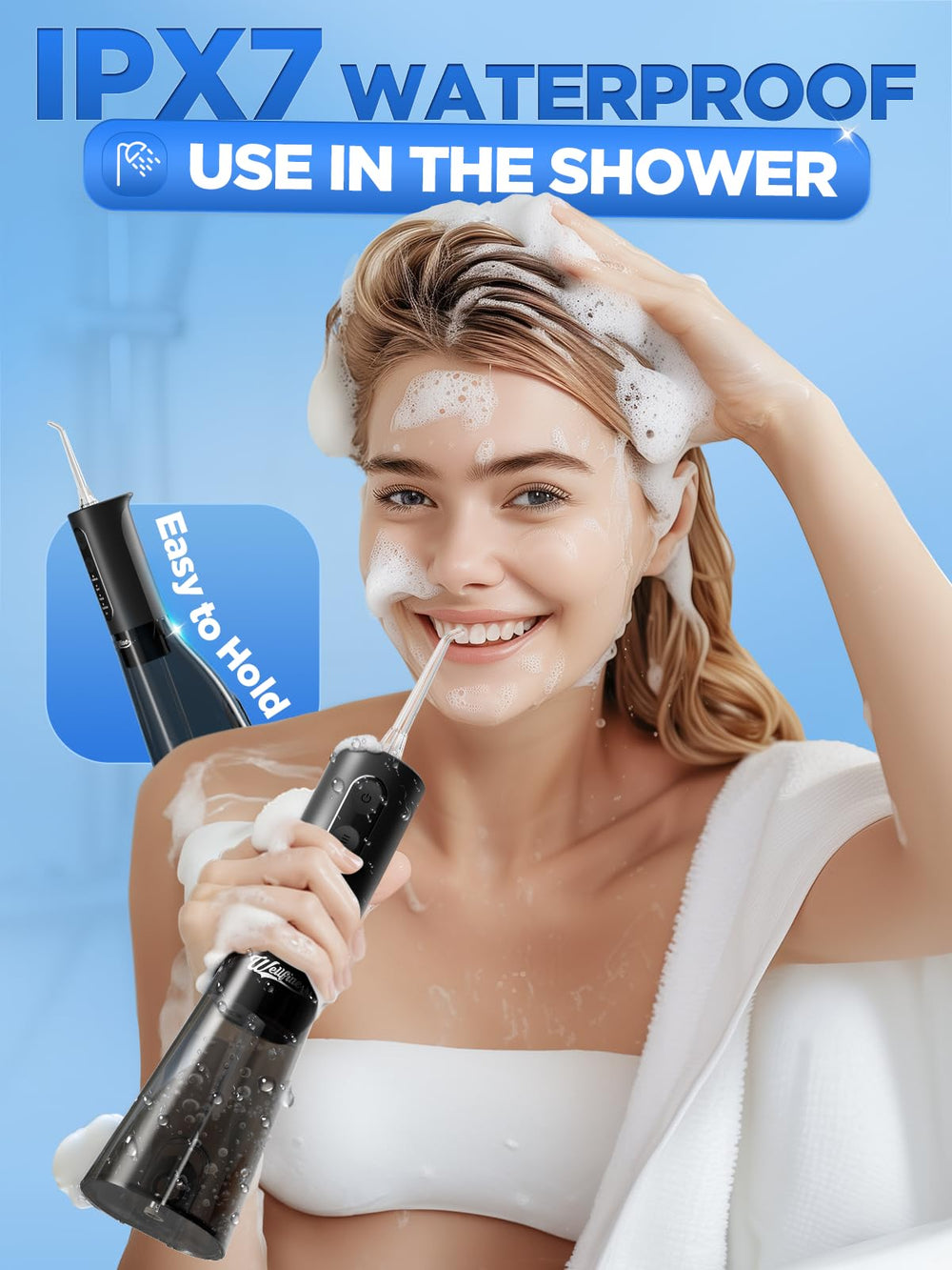 Charging with wall adapter for WELLFINE flosser