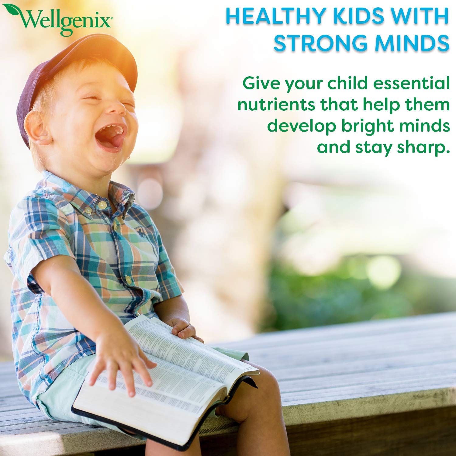 Dosage instruction for Wellgenix Balanced Essentials Liquid Kids Vitamin Berry flavor