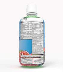Nutrition label on Wellgenix Balanced Essentials Liquid Kids Vitamin Berry flavor