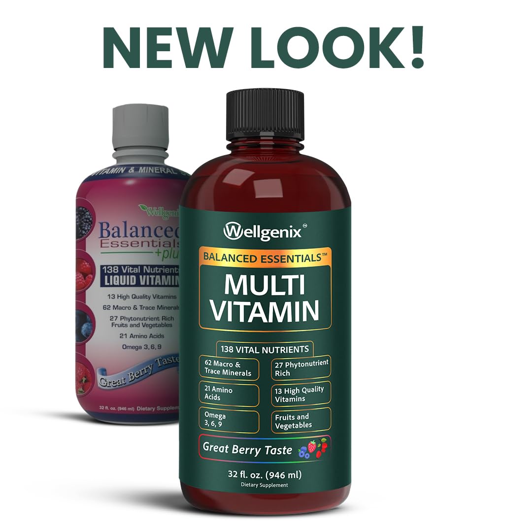 Wellgenix Balanced Essentials being poured showing smooth texture and easy dosing