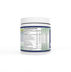 Close-up of label on Wellgenix Immune Essentials Raspberry Lemonade packaging