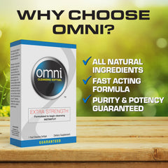 Hero view of Wellgenix Omni detox system indicating a whole-body cleanse in one day.