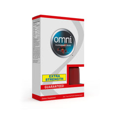 Wellgenix Omni Herbal Cleanse Detox Drink bottle - 1oz Fruit Punch flavor