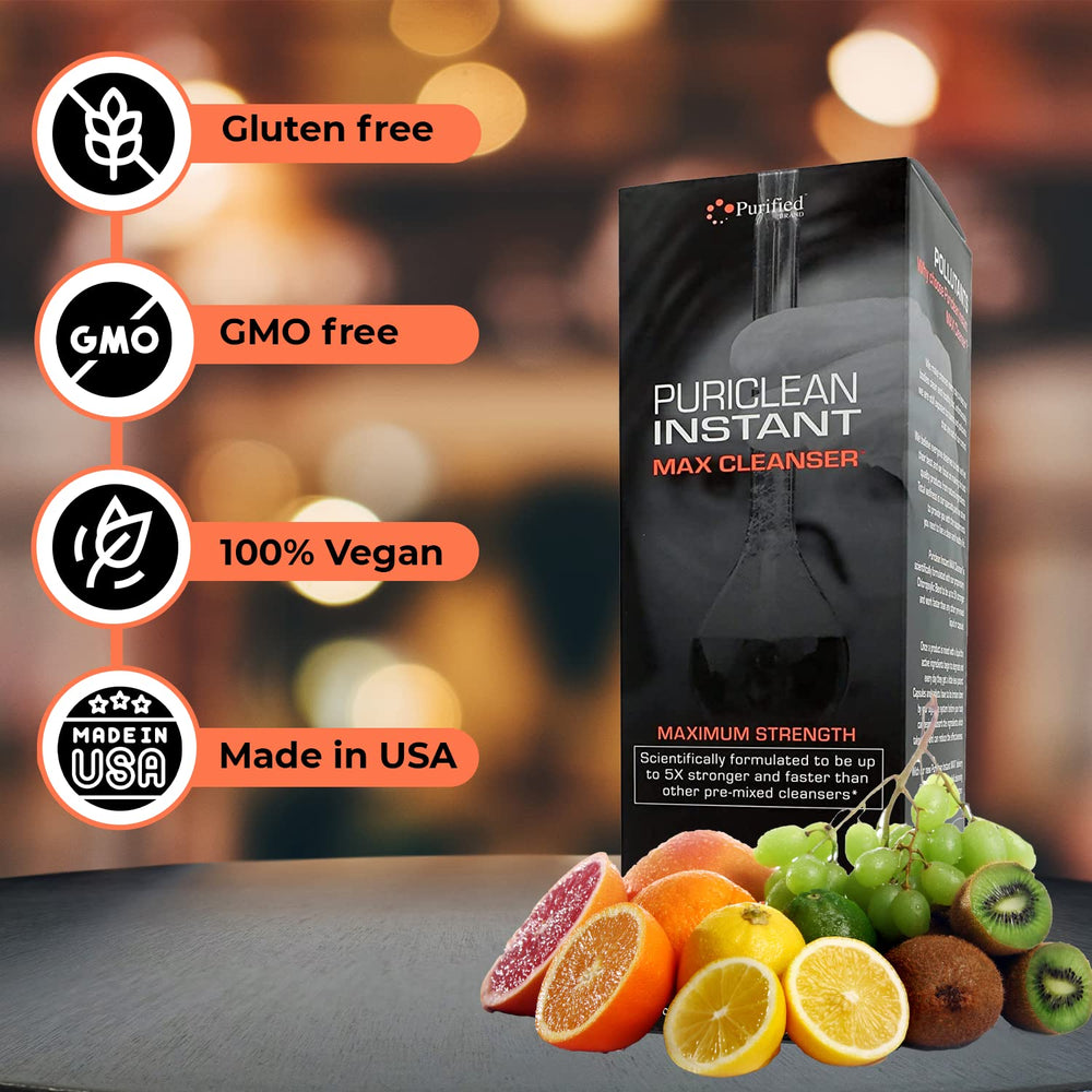 Wellgenix Puriclean ready-cleanse glass ready-to-drink moment.