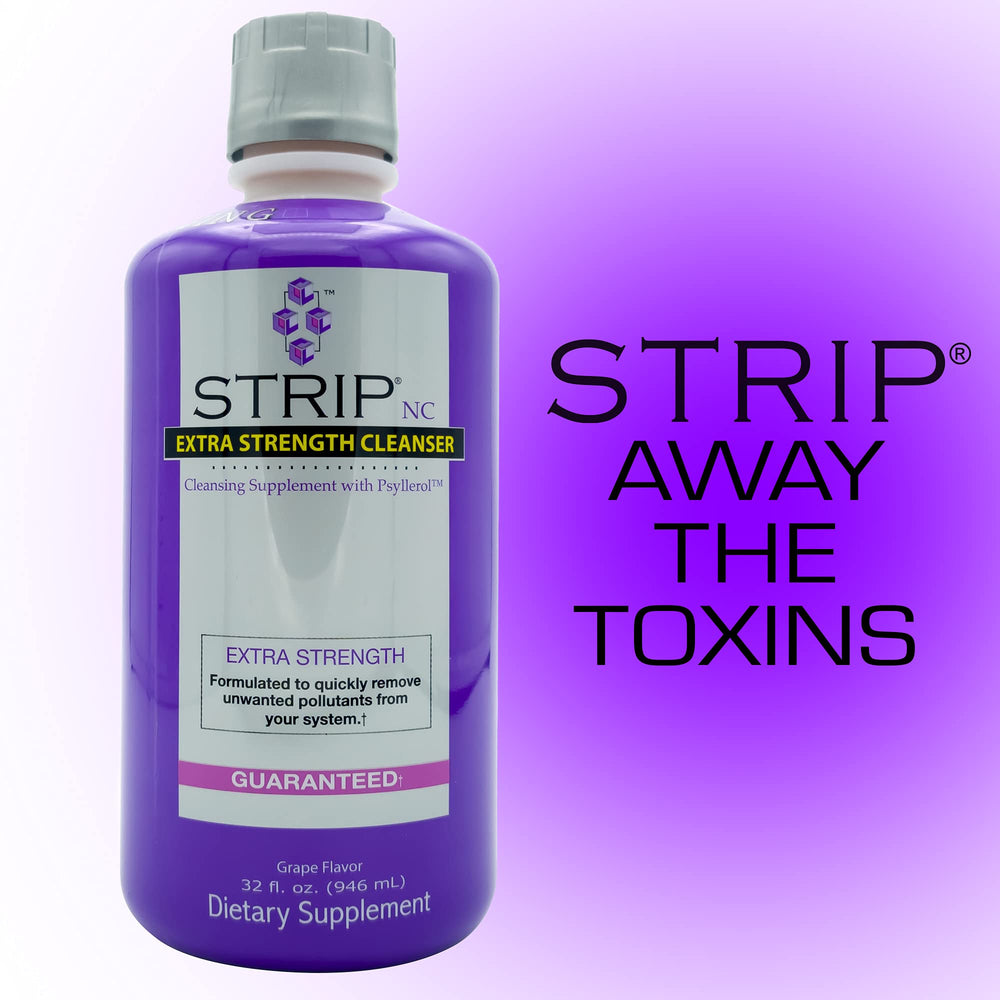 Grape-flavored detox formula with vitamin blend graphic