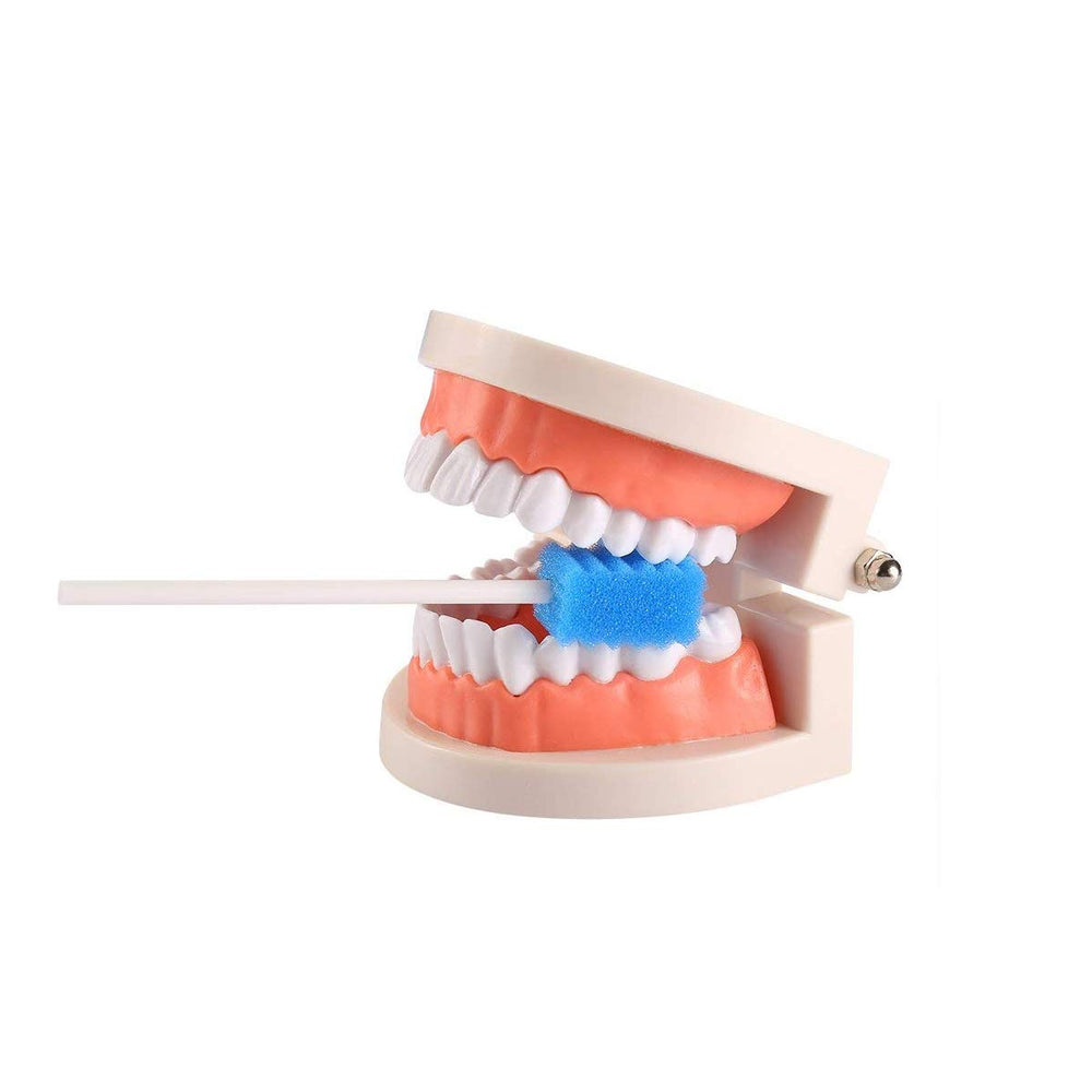 Individually wrapped hospital mouth swabs