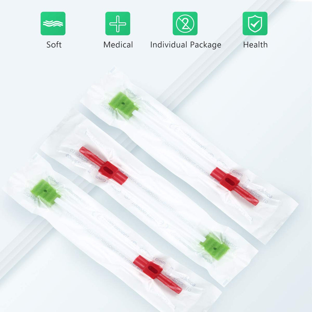 Clinical setting using Wellgler's suction swab for oral care