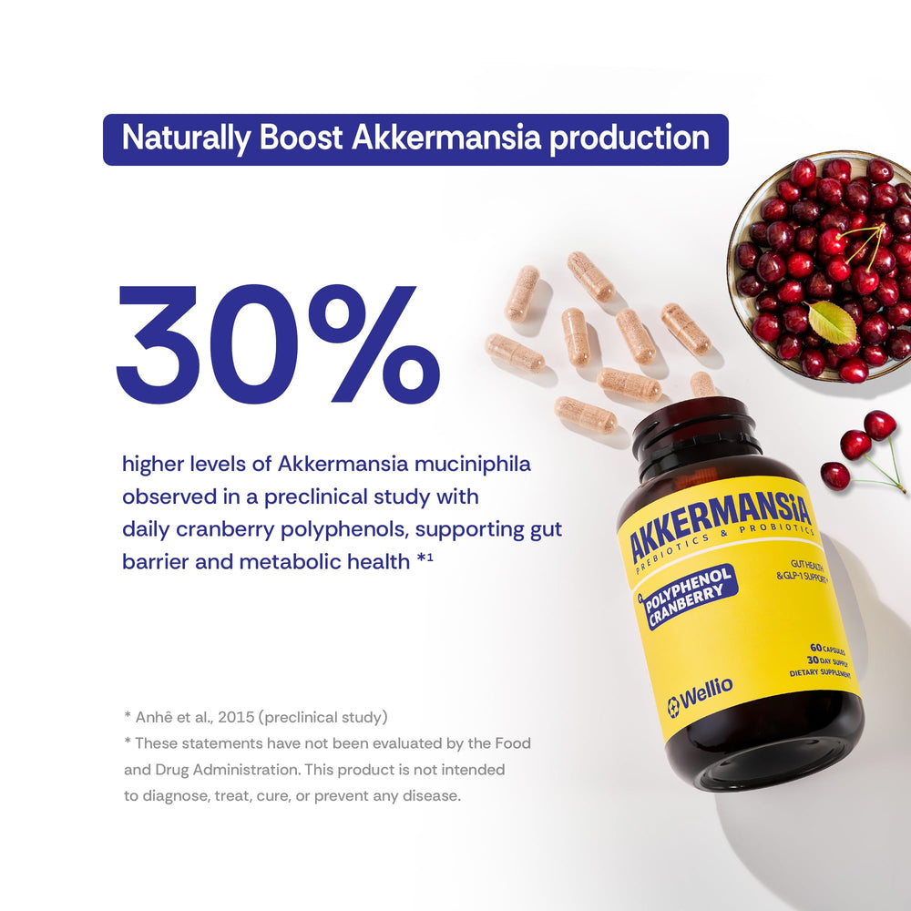 Illustration of Acacia fiber and cranberry polyphenols