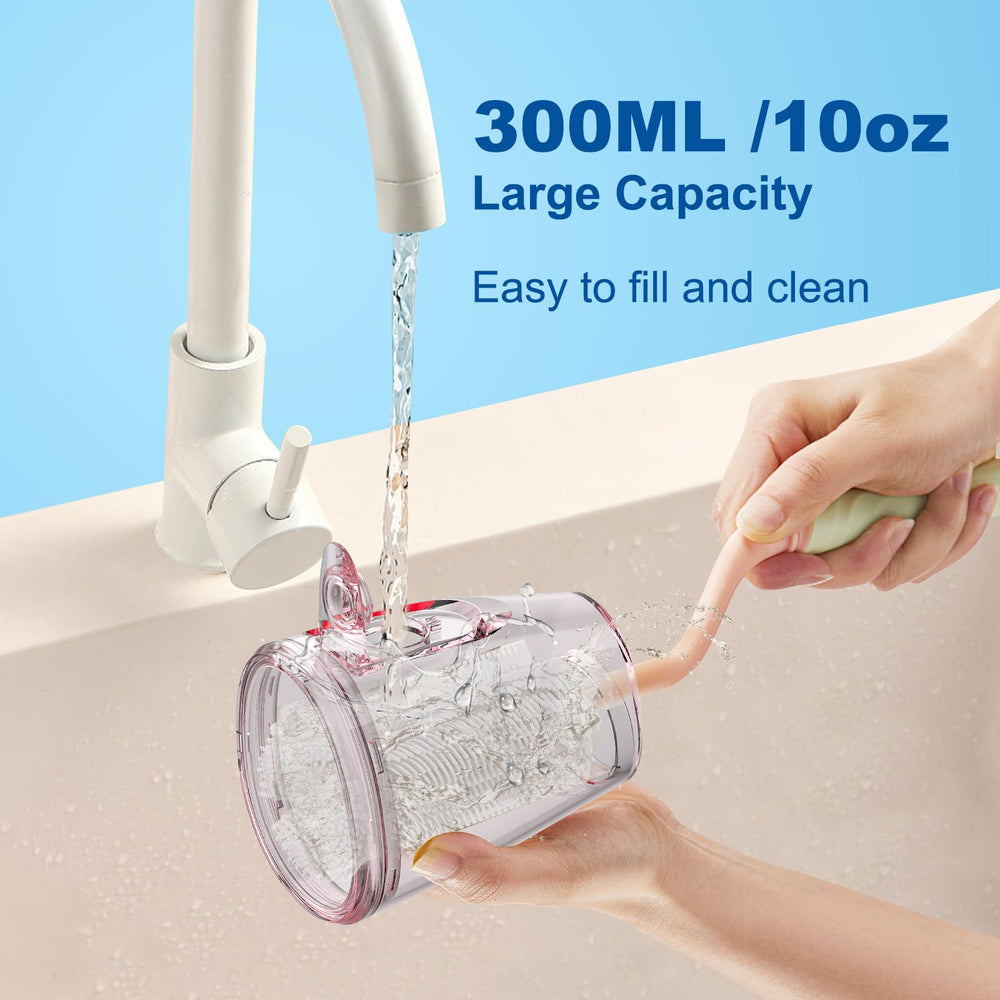 Five jet tips included with water flosser