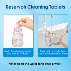 USB-C charging port on water flosser