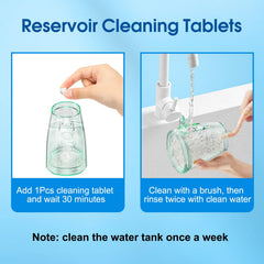 Removable 300ml reservoir for easy refills
