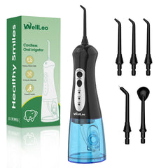 Front view of WellLeo Water Flosser