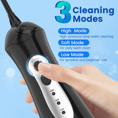 Side view of WellLeo Water Flosser