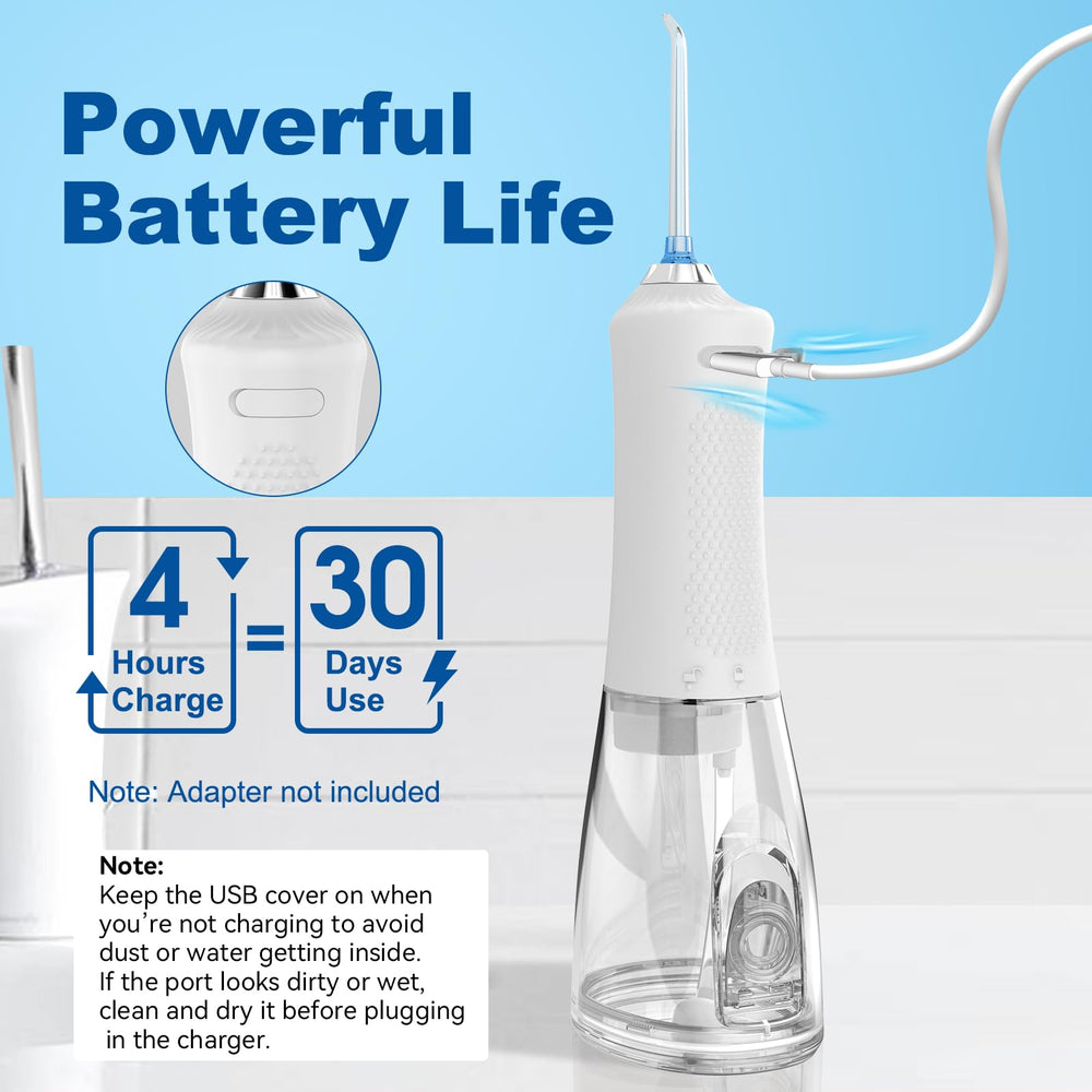 Braces and gum care with WellLeo Water Flosser