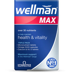 Wellman Max Capsules Pack of 84 front view