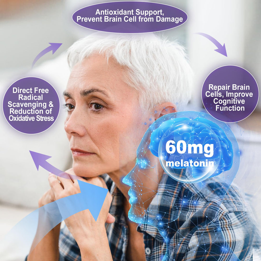 Close-up of melatonin gummy showing natural ingredients