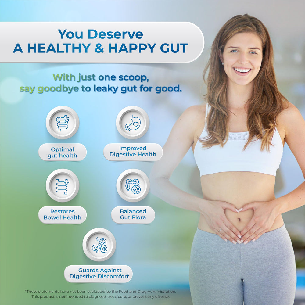 Healthy immune and gut health visuals