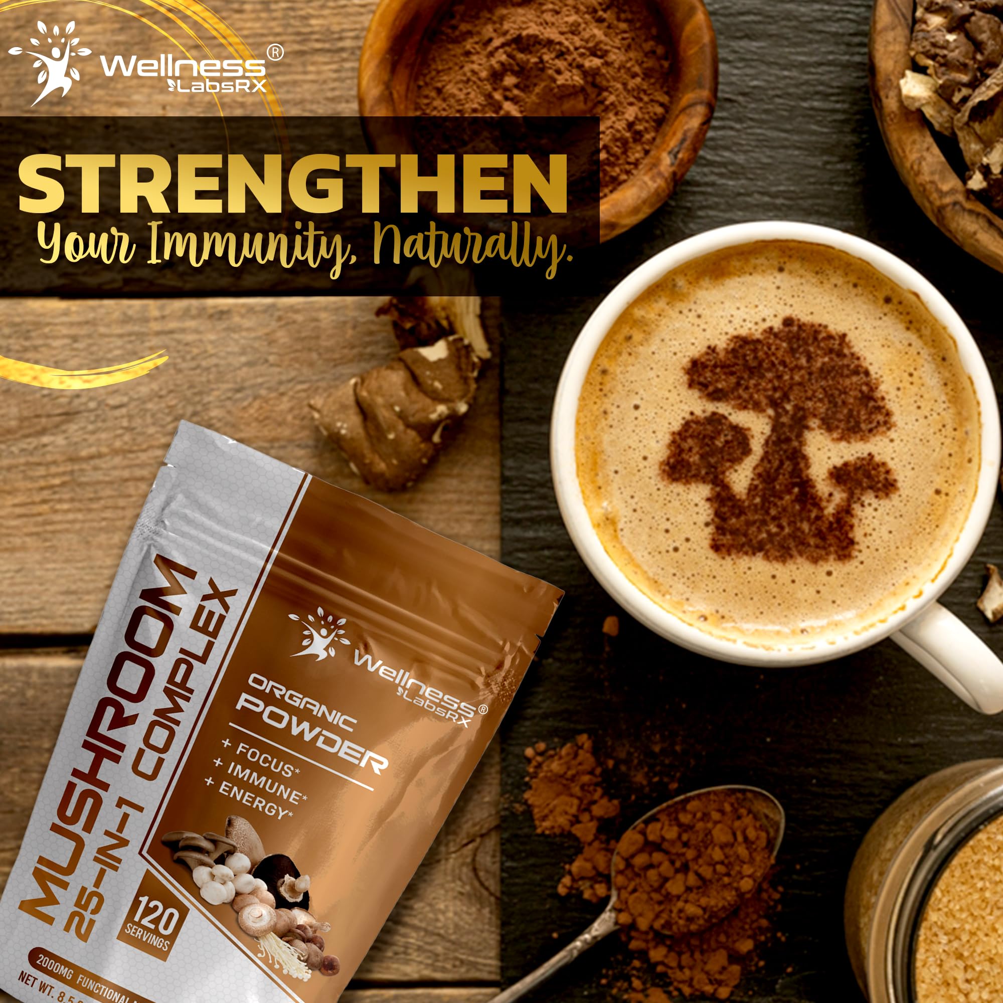 Brain health and cognitive support from Lion's Mane