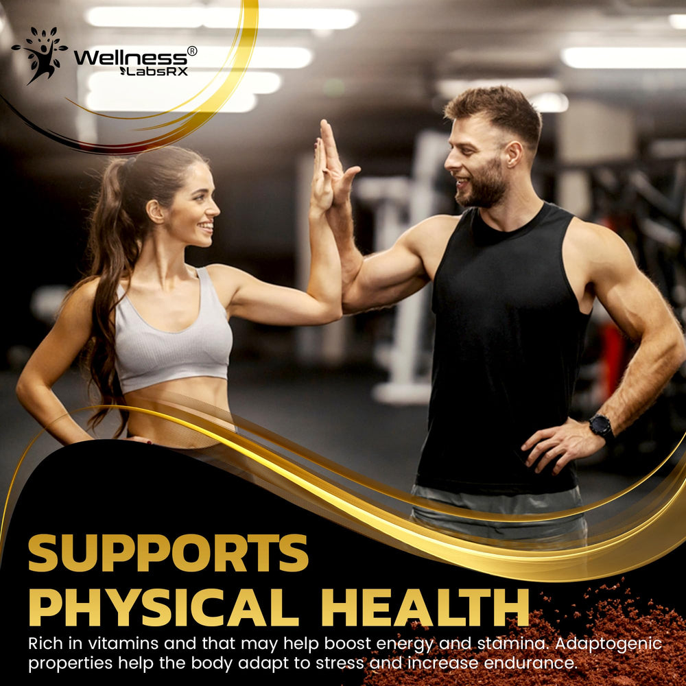 Energy and stamina boost from Cordyceps mushroom powder