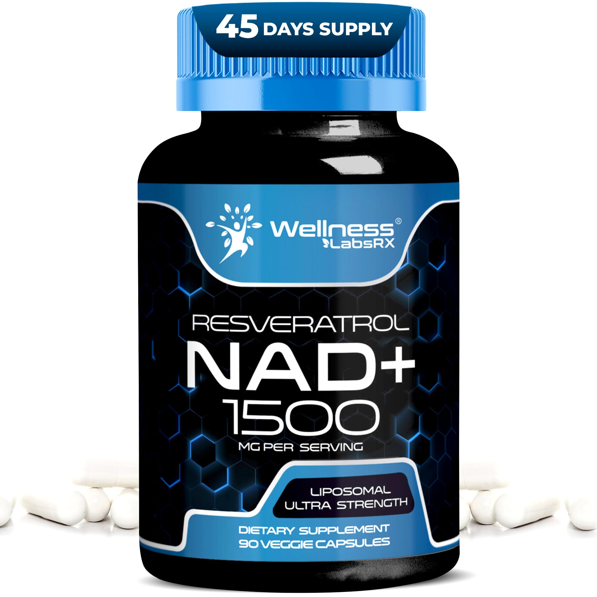 WELLNESS LABSRX NAD 1500mg bottle