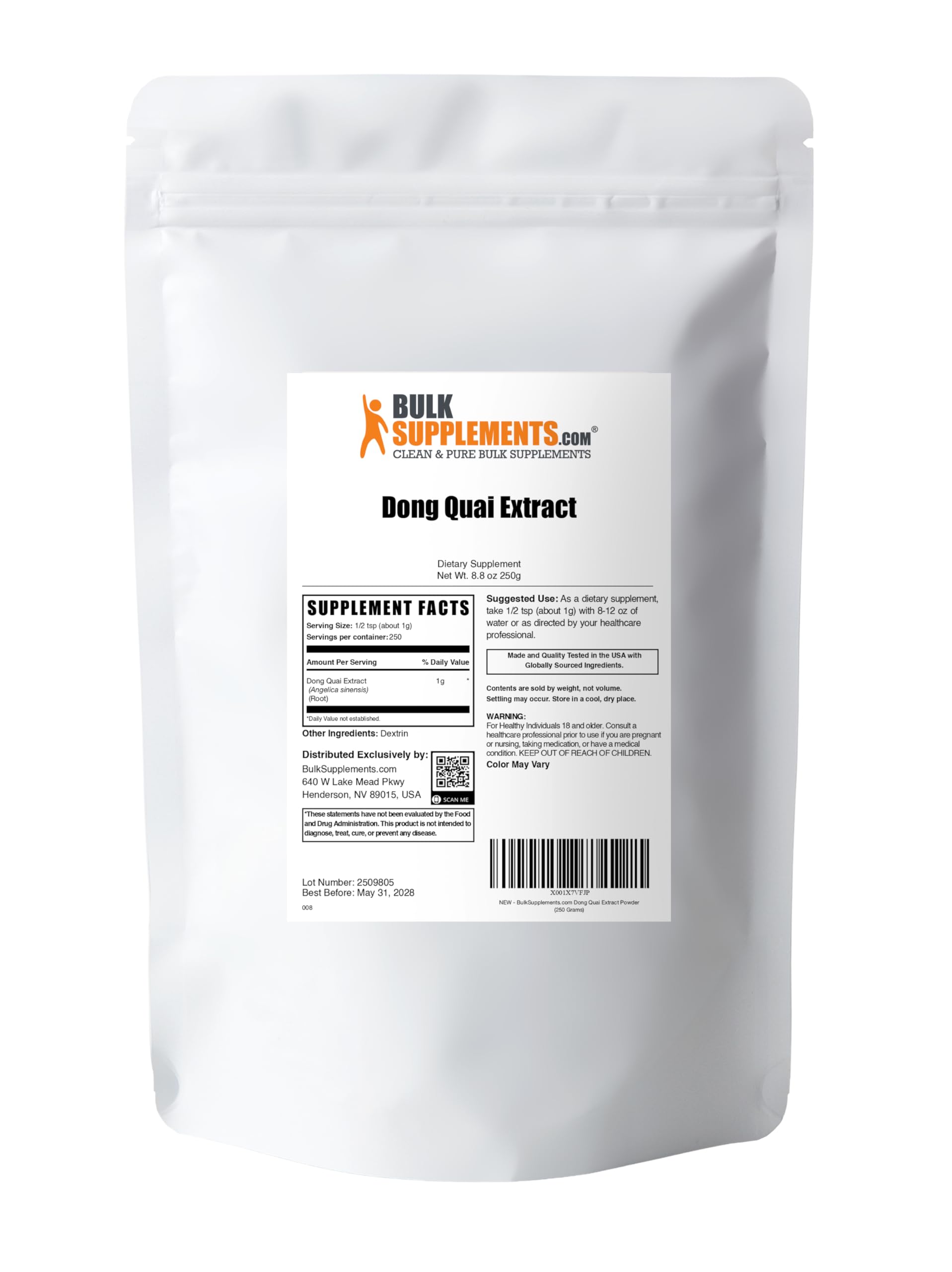 Wellness support with Dong Quai root extract powder