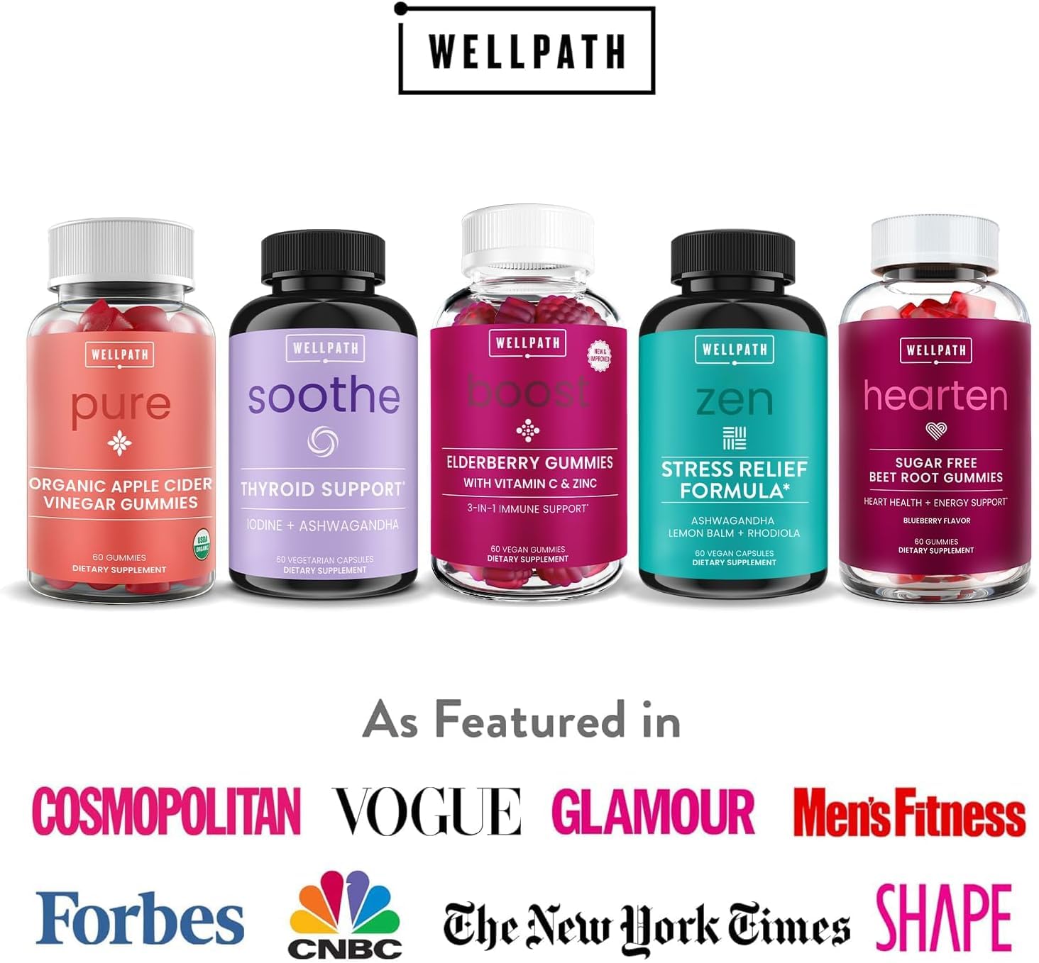 WellPath Soothe 60-count bottle packaging