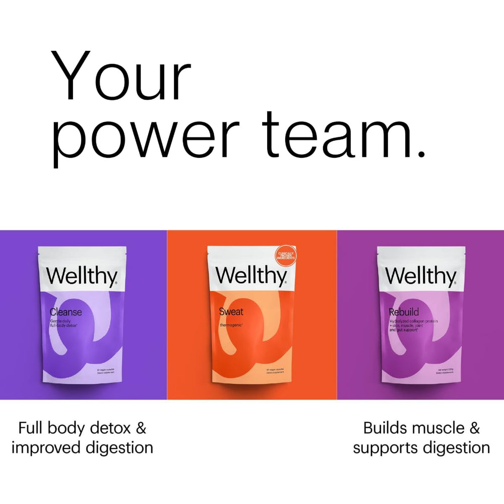 Wellthy Sweat supporting energy and metabolism during workouts