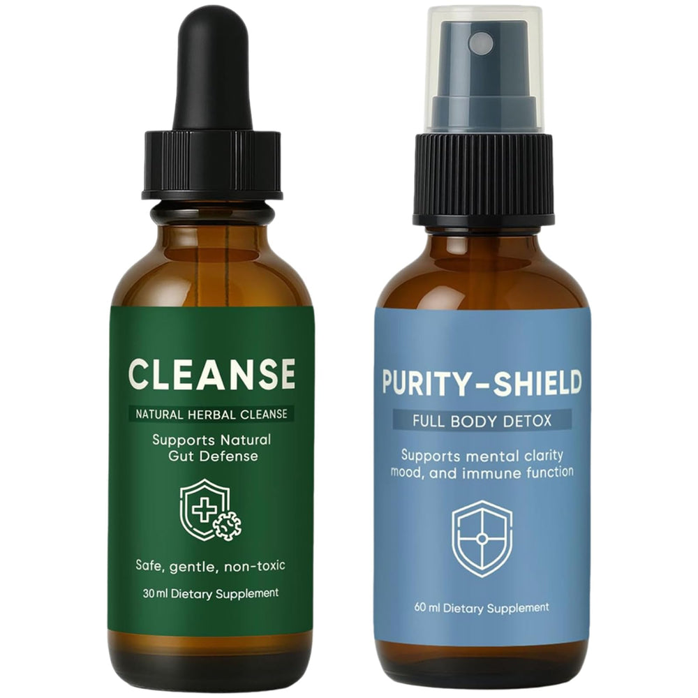 Wellvia Gut Cleanse dual-bottle packaging