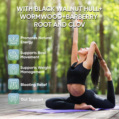 Ingredients: Black Walnut Hull, Wormwood, Clove, Barberry Root