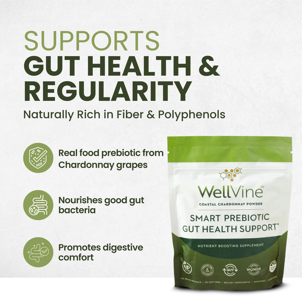 Smart Prebiotic powder packaging and label
