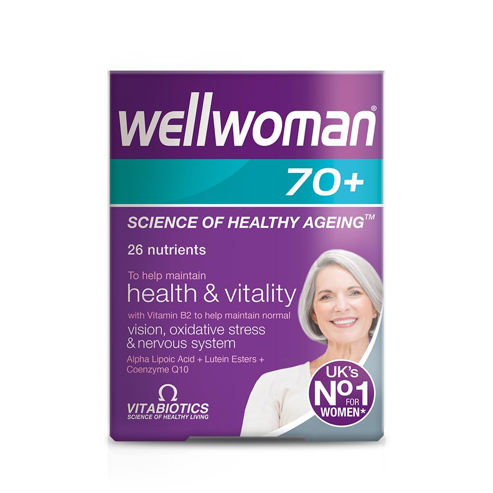 Wellwoman 70+ Tablets bottle – 30 tablets