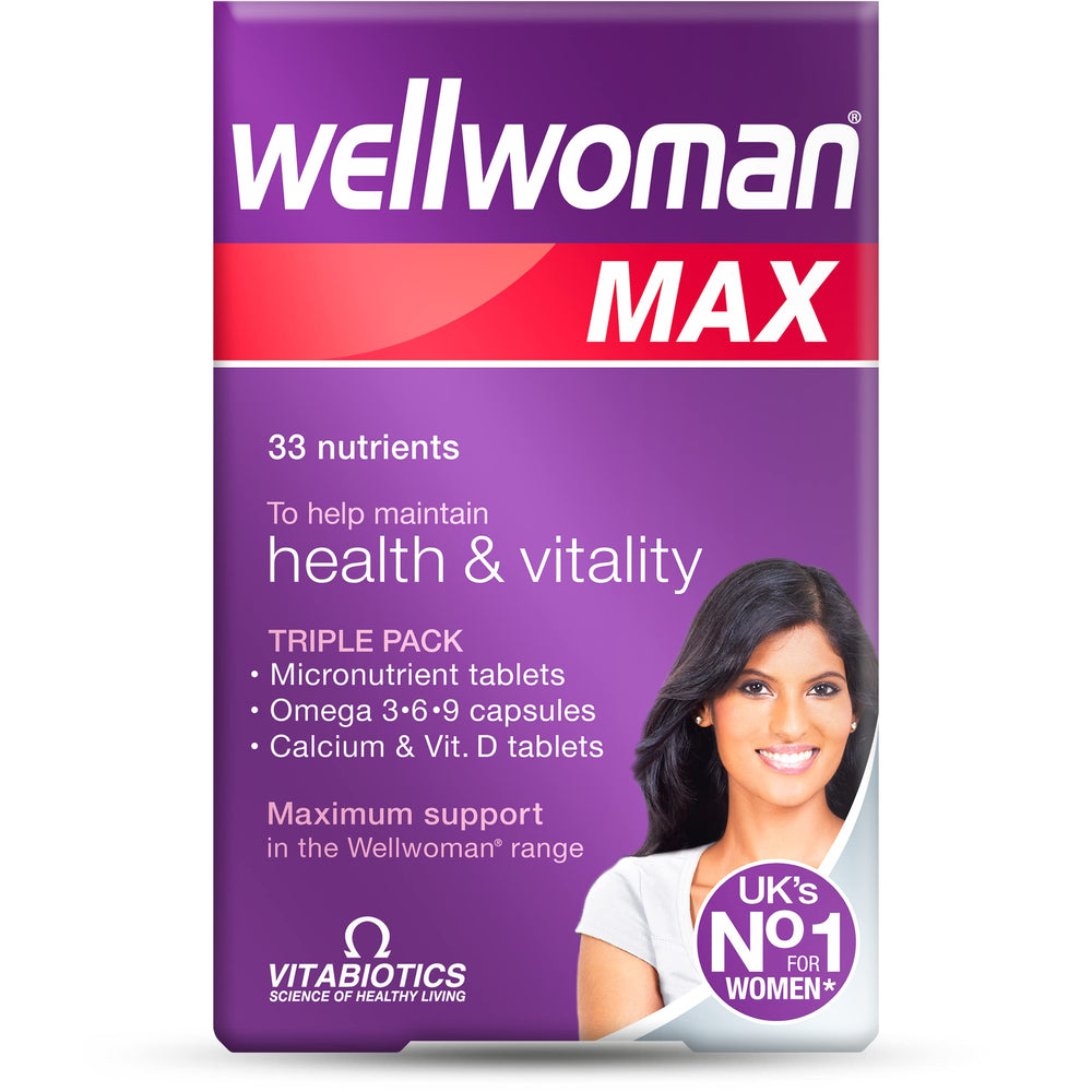 Wellwoman Max micronutrient tablets in pack (1 of 6)