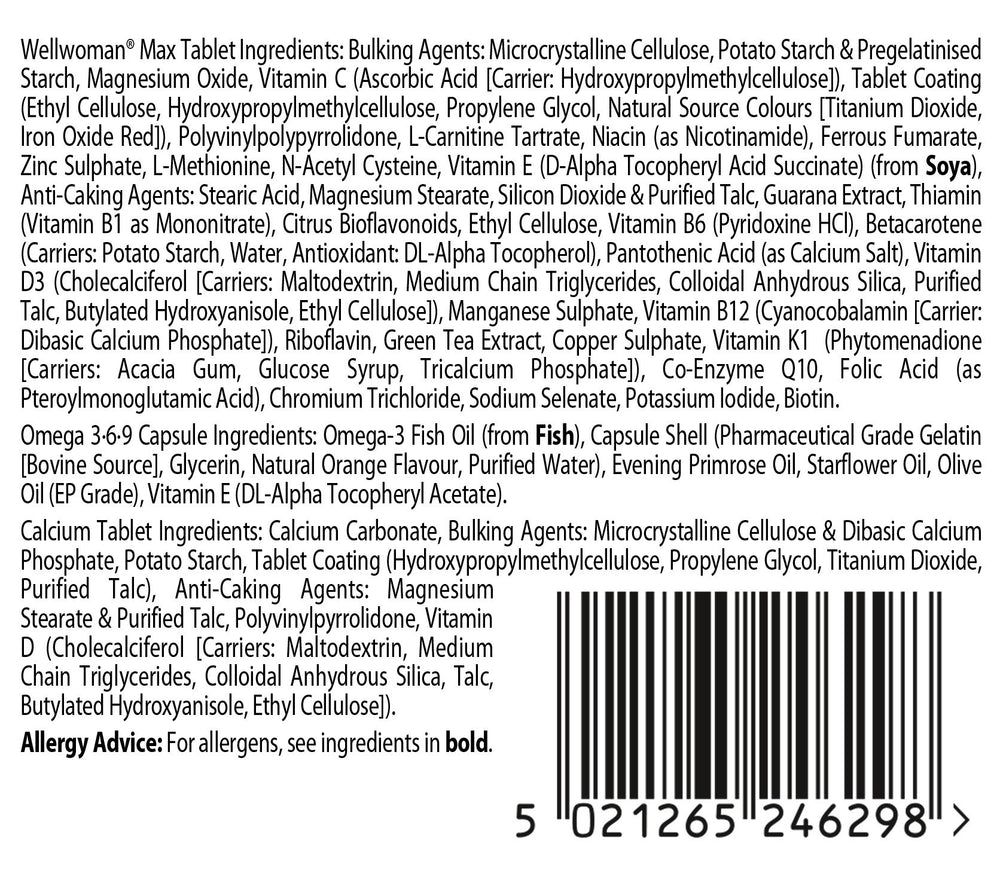 Wellwoman Max DHA and EPA omega-3 fatty acids image (6 of 6)