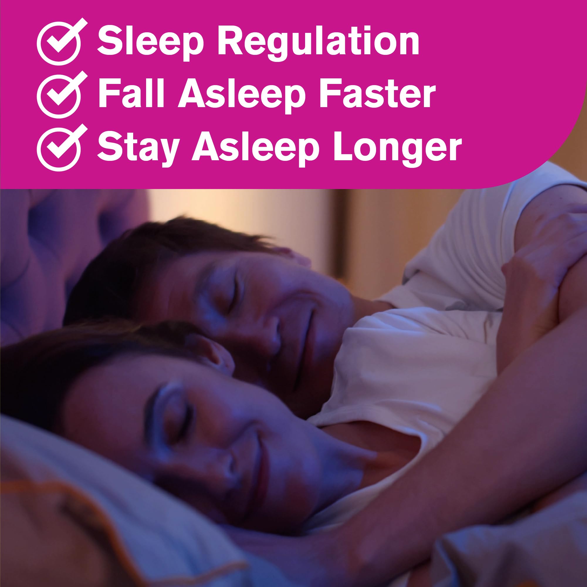 Gummy serving size of two gummies with 20mg melatonin