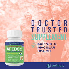 Ingredients highlight: Vitamin C, Vitamin E, Zinc, Copper, Lutein, Zeaxanthin