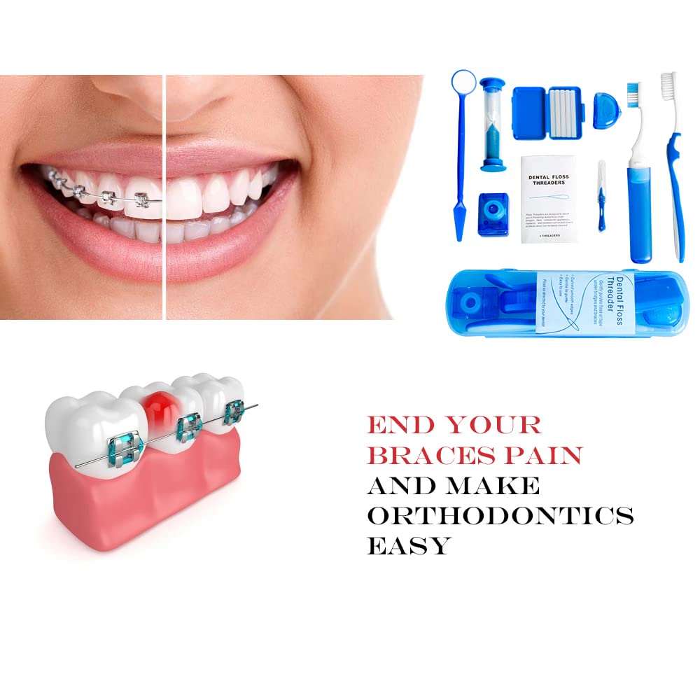 Orthodontic toothbrush designed for braces