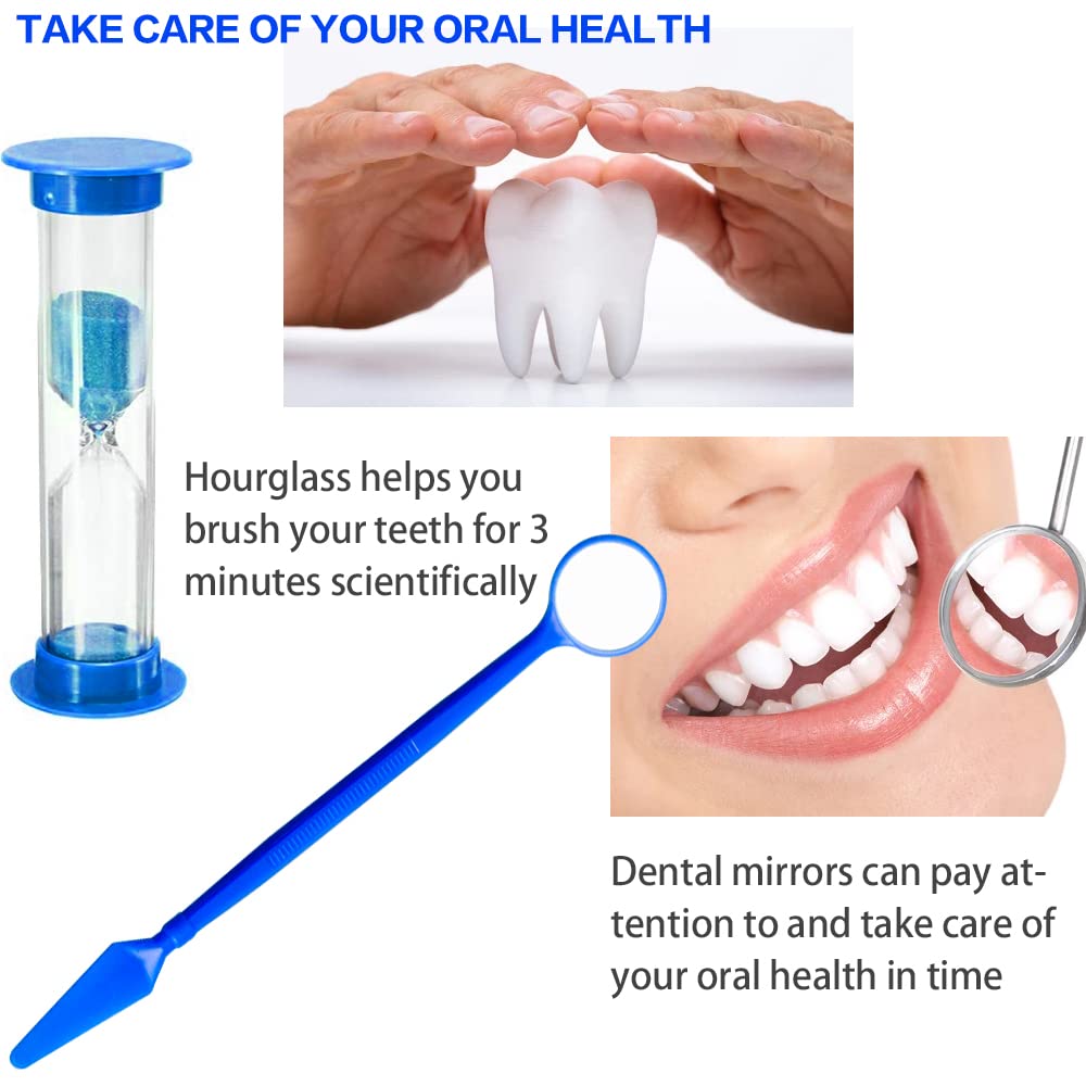 Floss and floss threaders included for braces