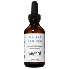Weyland Brain Nutrition Ionic Liquid Lithium Drops bottle, 60 mL