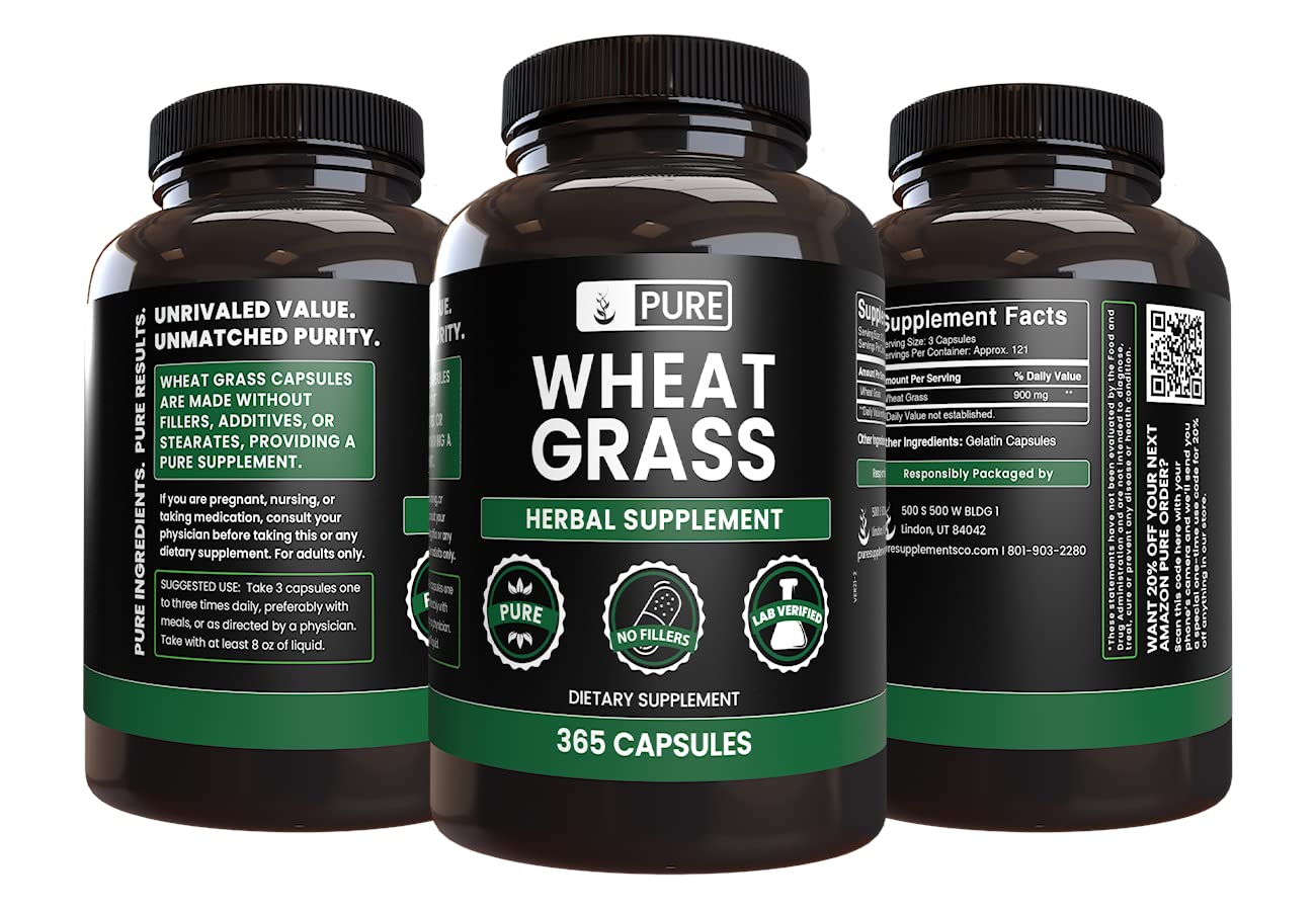 Label showing no magnesium or rice fillers