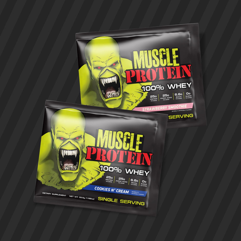Whey Protein Travel Pack – Strawberry flavor