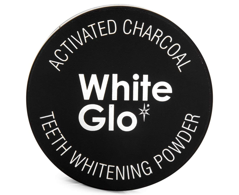 Mint flavour packaging of White Glo charcoal powder