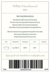 White horehound leaves for tea