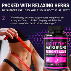 Close-up of white kidney bean carb blocker and Garcinia Cambogia ingredients