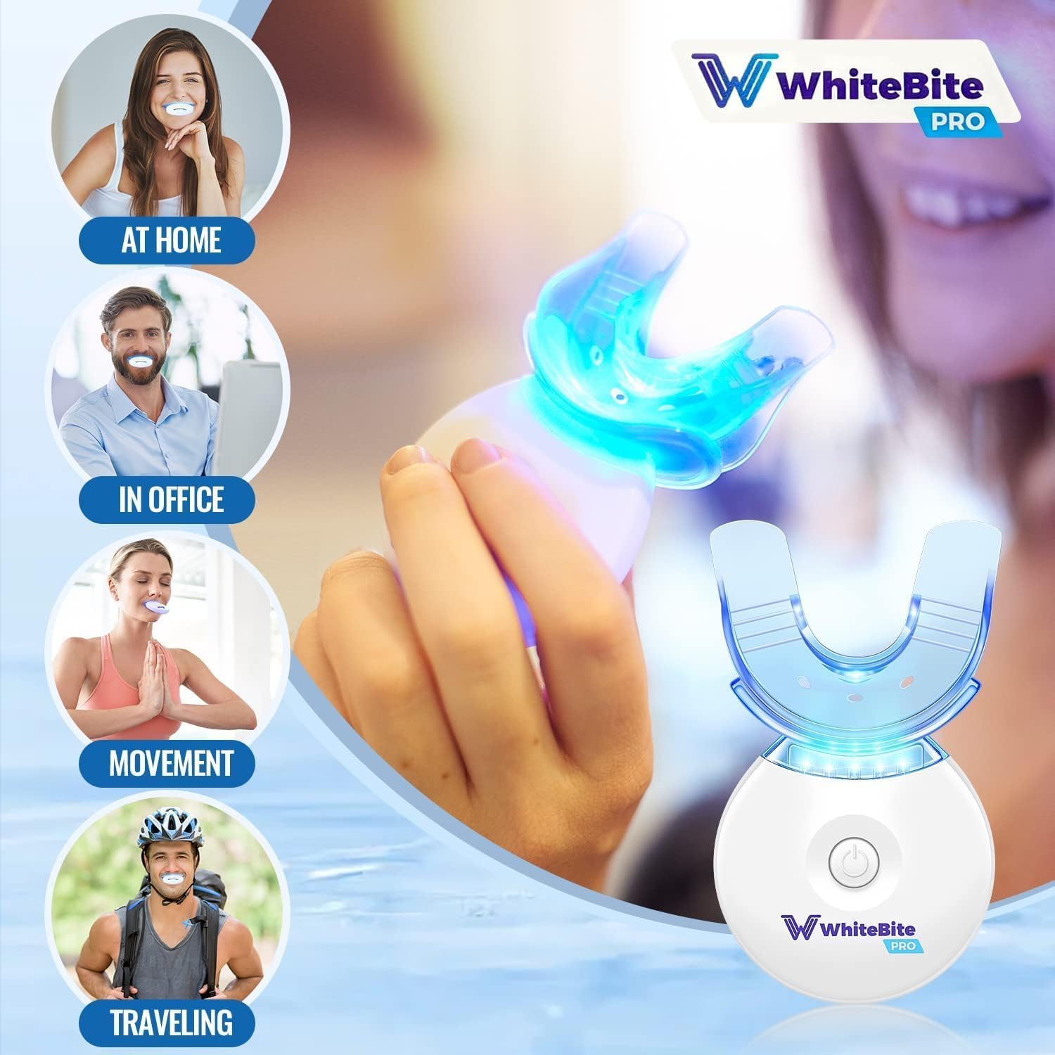 LED light accelerator device for whitening